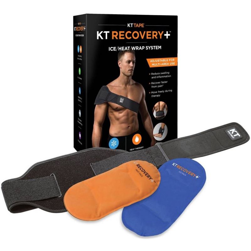 KT Tape Recovery Ice and Heat Compression Therapy Adjustable Wrap System