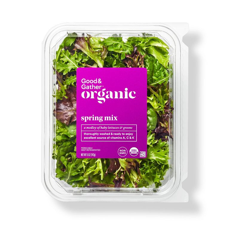 Organic Spring Mix Lettuce - 5oz - Good & Gather™