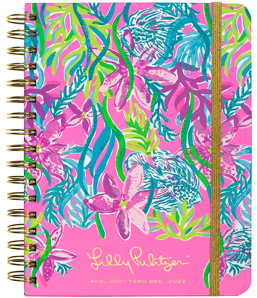 Lilly Pulitzer Cabana Cocktail 17 Month Large Agenda