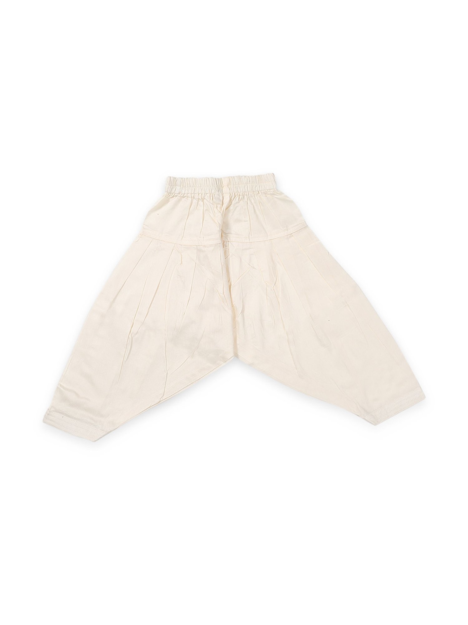 VASTRAMAY SISHU Black & White Cotton Relaxed Fit Kurta Set