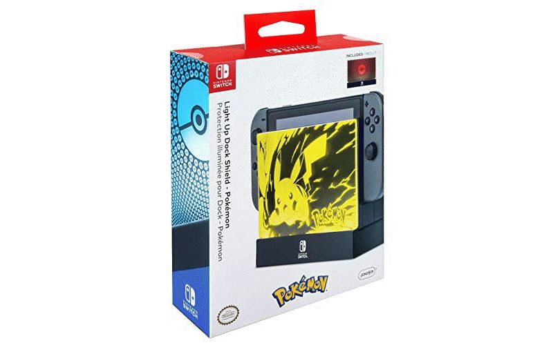 PDP Nintendo Switch Pokemon Light Up Dock Shield, 500-114