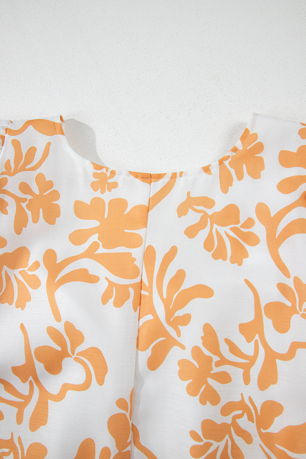 Black Leopard Patchwork Split Neck Ruffle Plus Size Dress