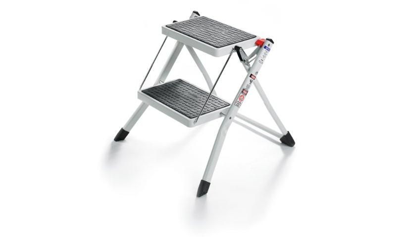 Cosco Two Step Big Step Folding Step Stool with Rubber Hand Grip