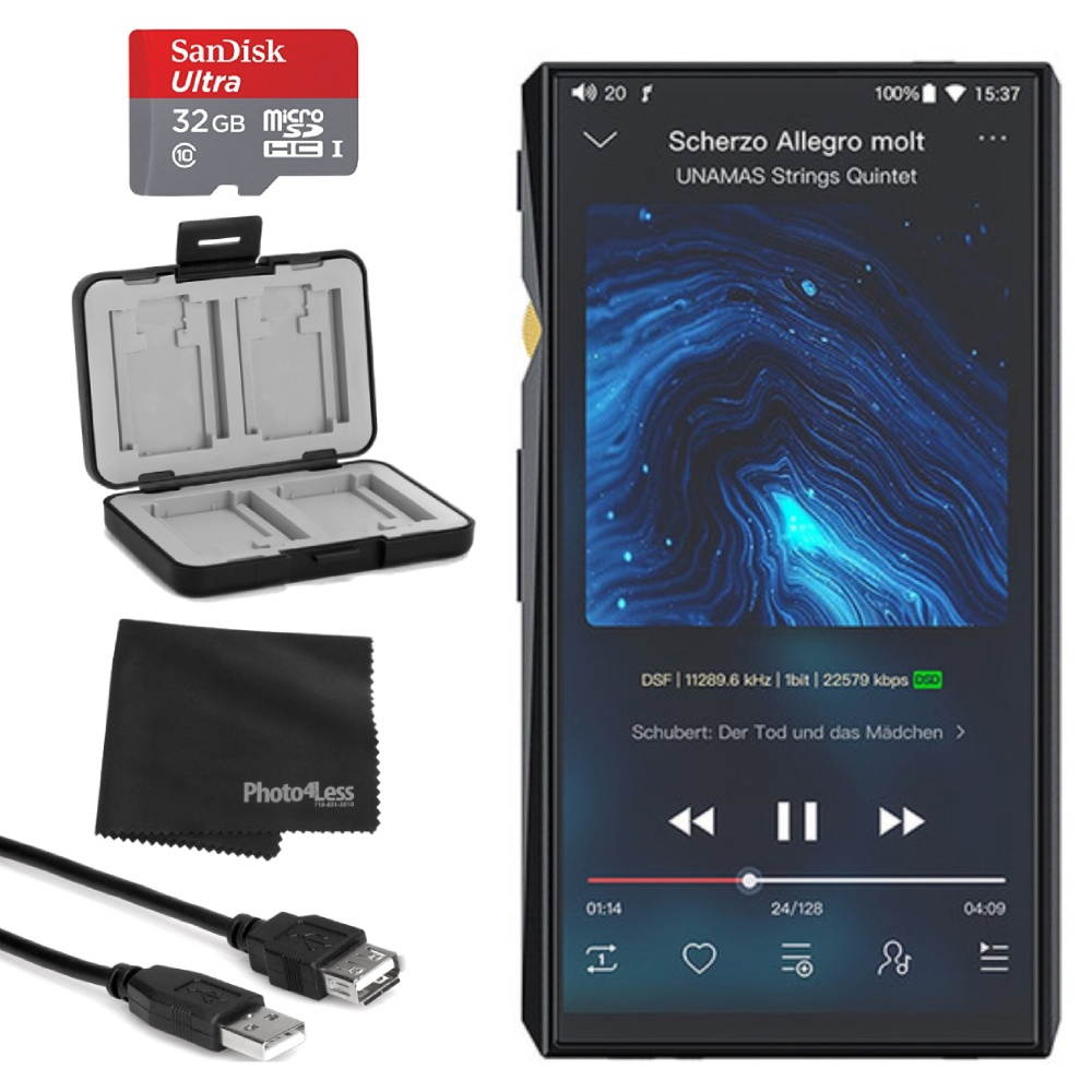 FiiO M11 Pro Android Hi-Res Lossless MP3 Music Player with Dual AK4497, THX AAA amp, aptX/atpX HD/LDAC/Bluetooth/DSD/Tidal/Spotify/5G WiFi/4.4 Balance Output, Full Touch Screen