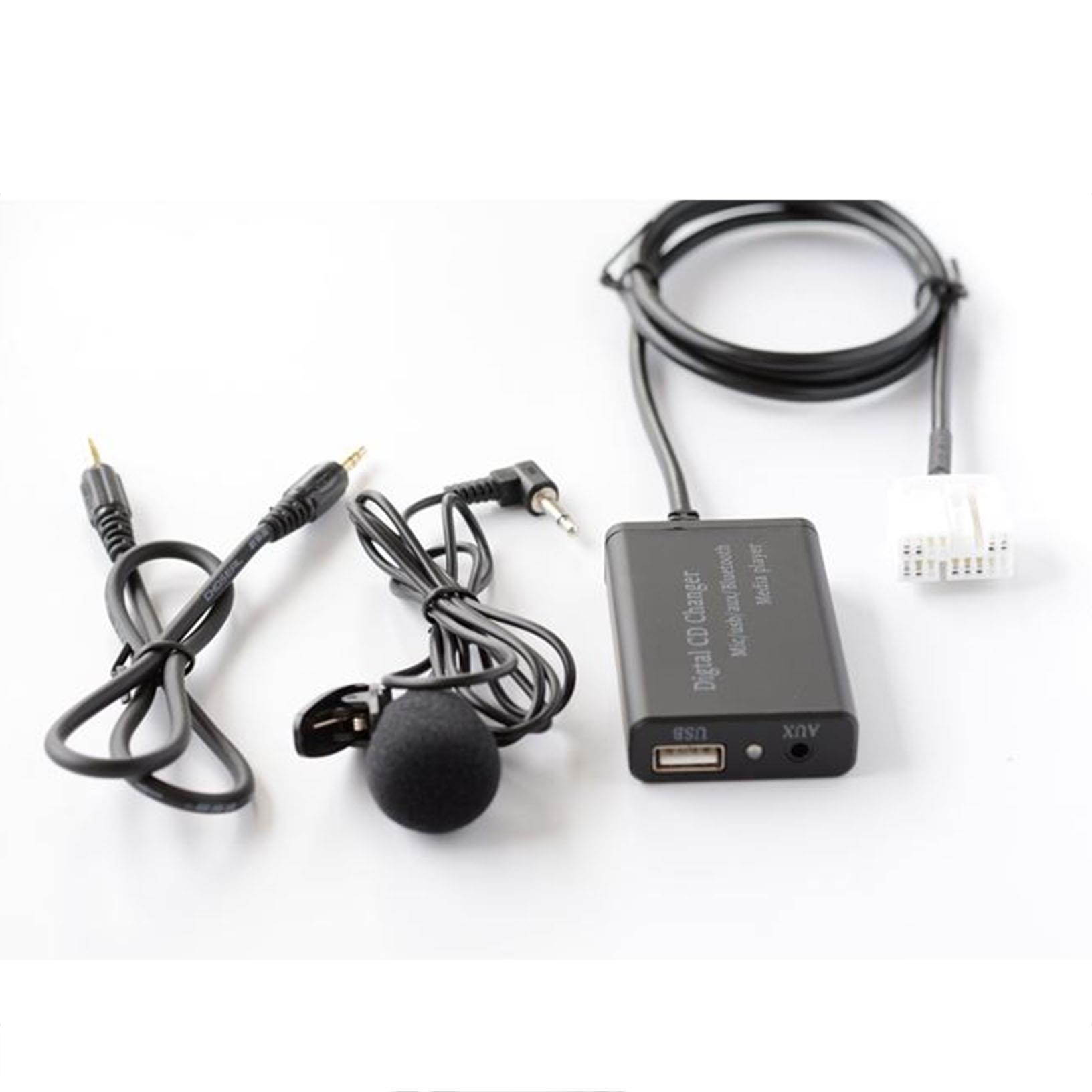 Bluetooth Music Hands Free Car Kit AUX Adapter For Honda Accord Civic CRV Acura
