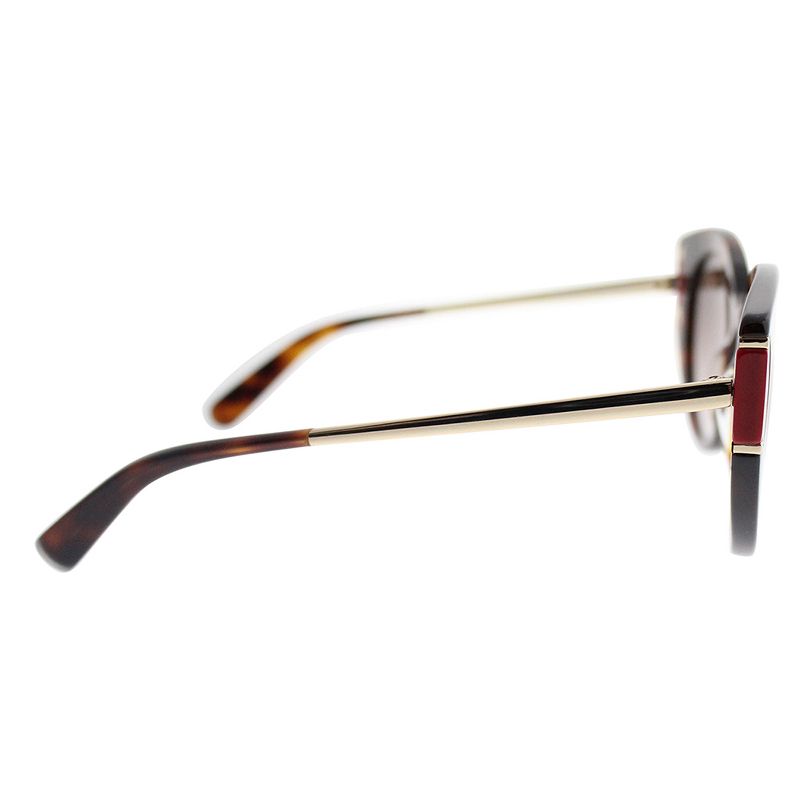 Salvatore Ferragamo  207 Womens Cat-Eye Sunglasses Havana Red 52mm