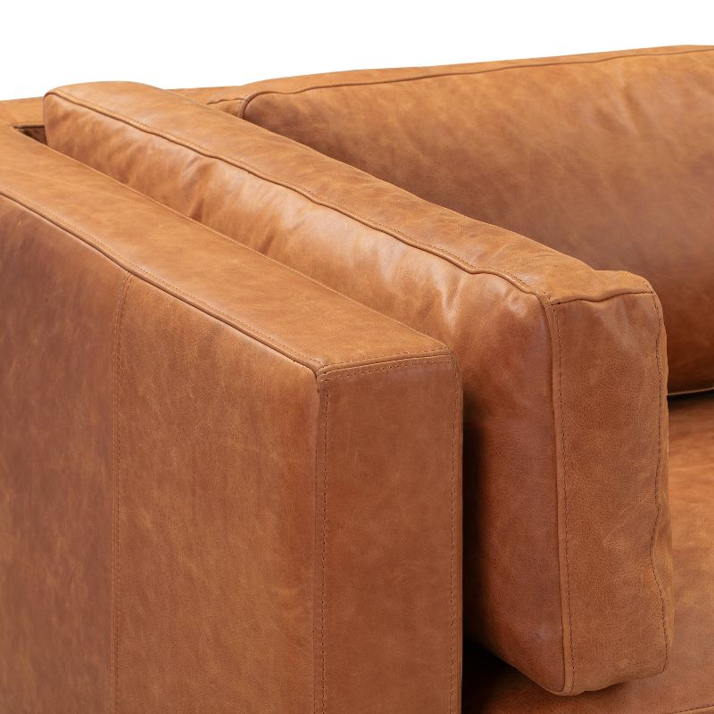 Werther Sofa Cognac Tan - Poly & Bark