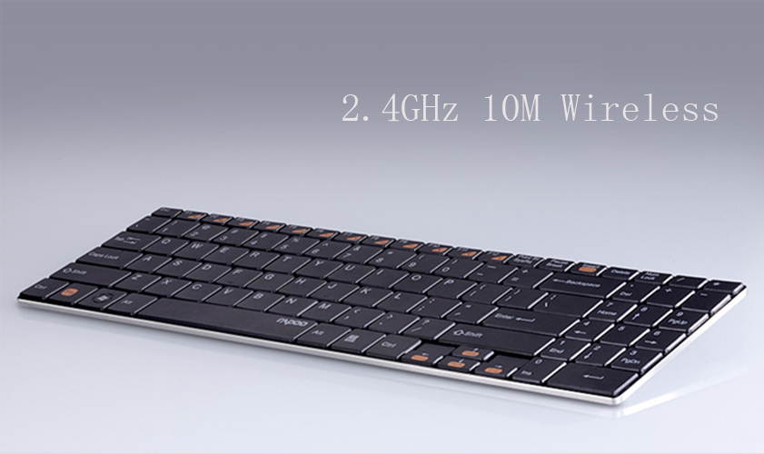 Rapoo E9070 White RF Wireless Keyboard