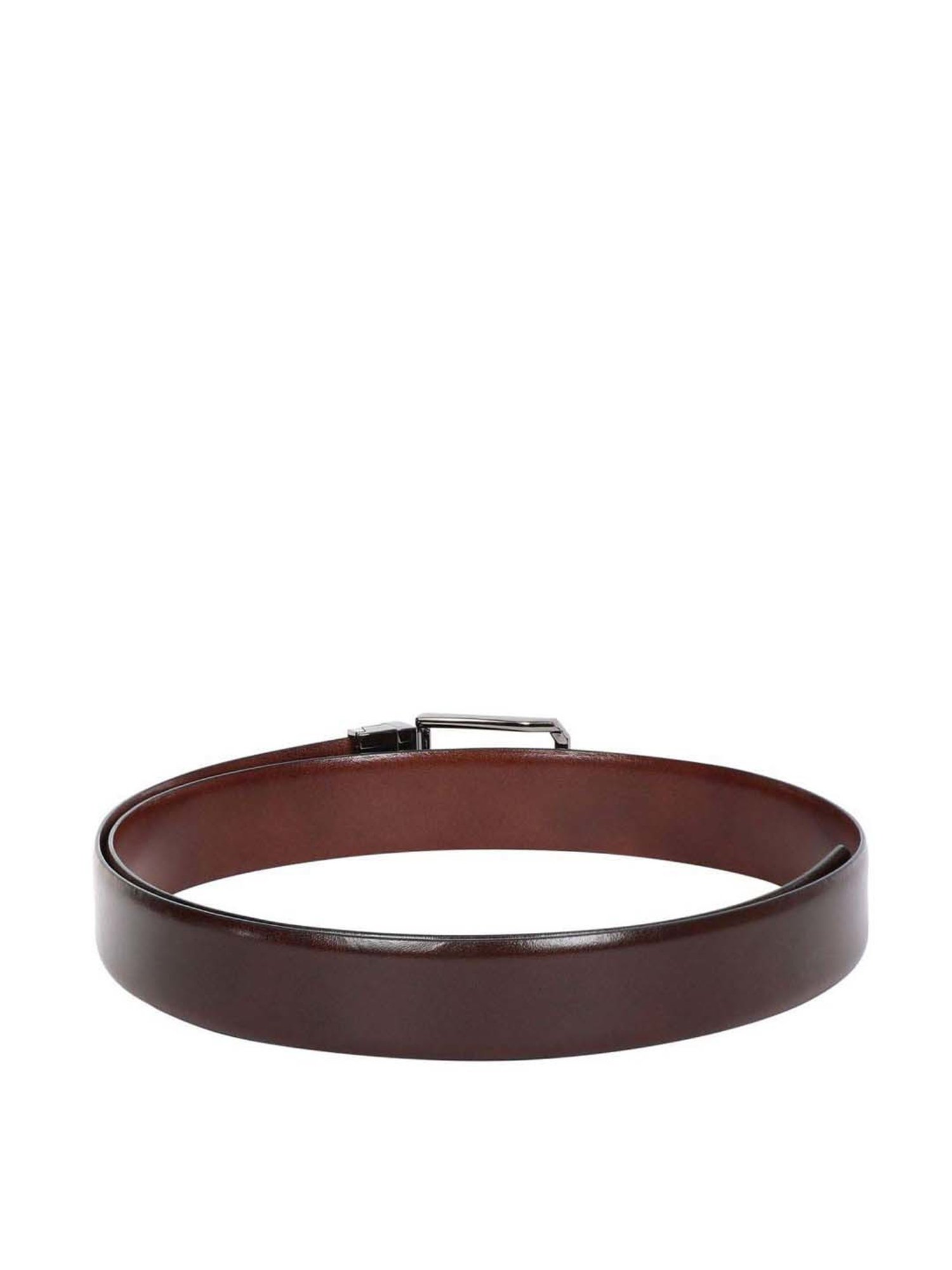 Bagatt Parma Brown Leather Reversible Belt for Men