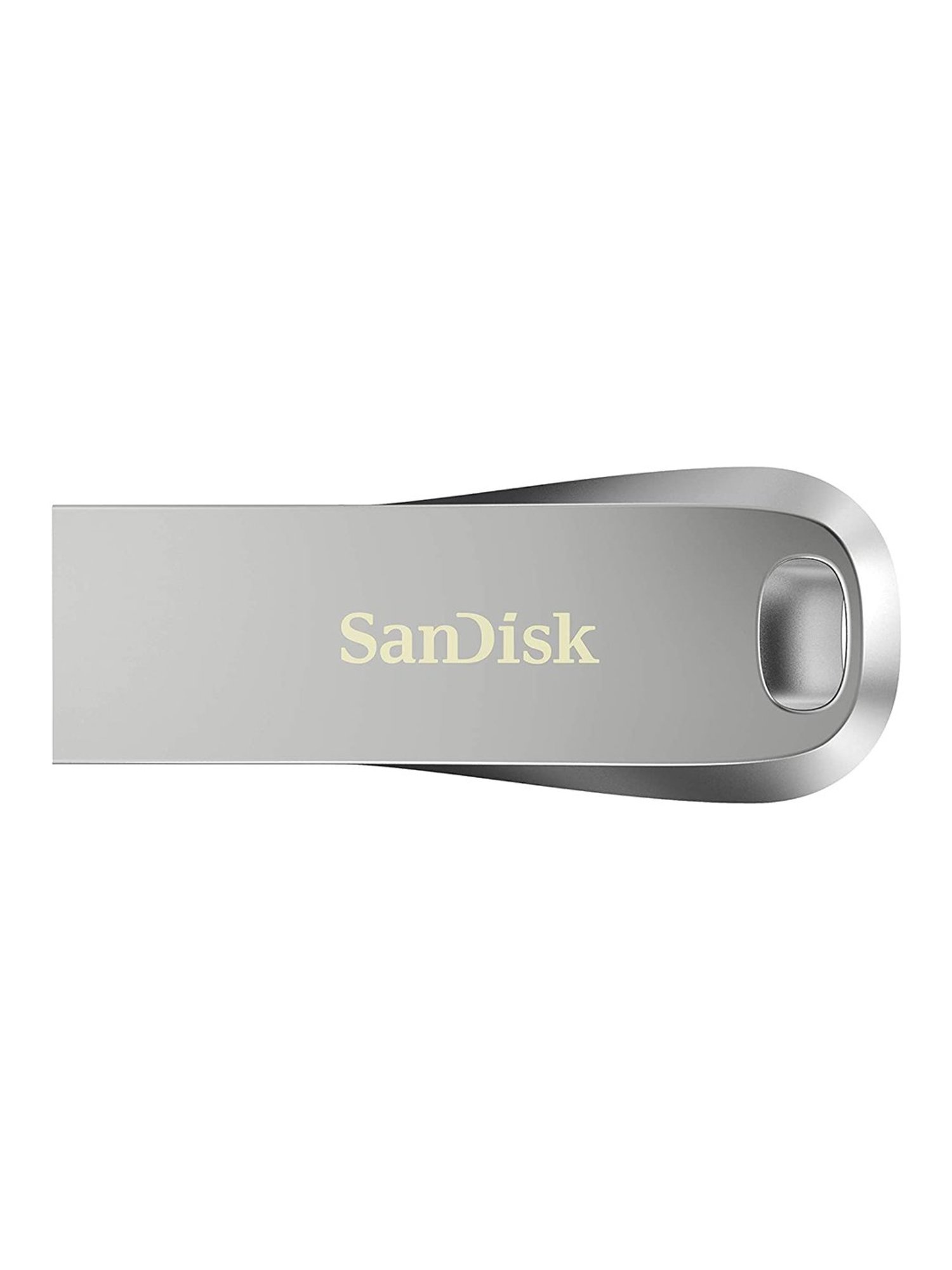 SanDisk Ultra Luxe SDCZ74-128G-I35 128GB USB 3.1 Pen Drive (Metallic Silver)