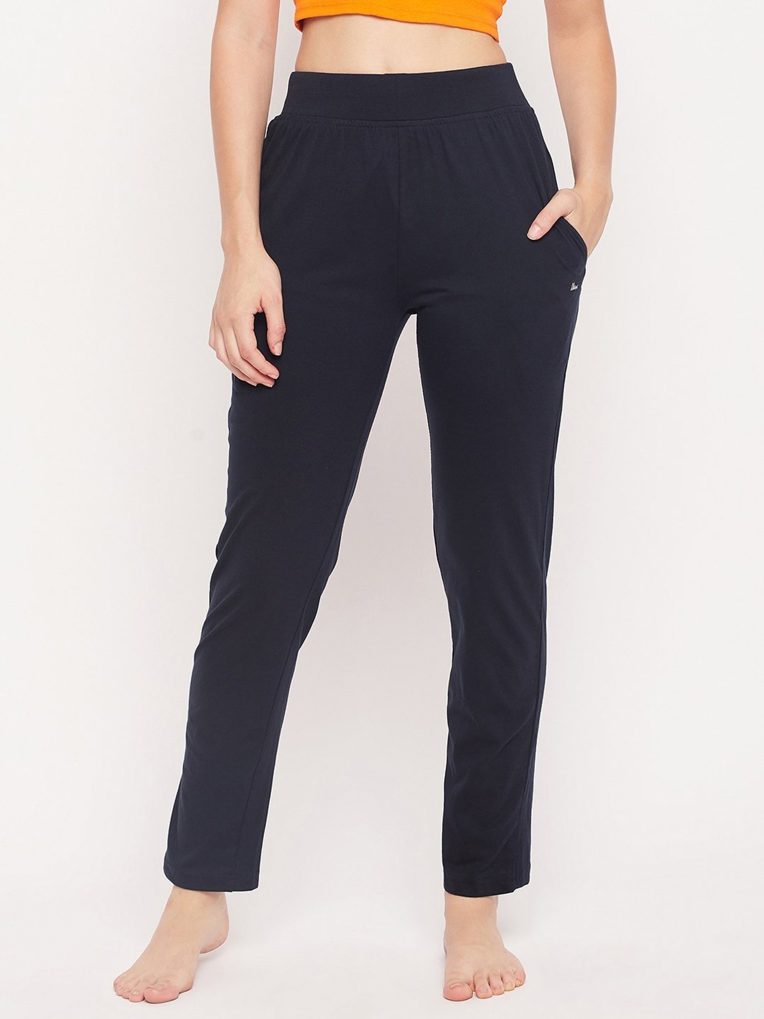 Okane Navy Mid Rise Lounge Pants