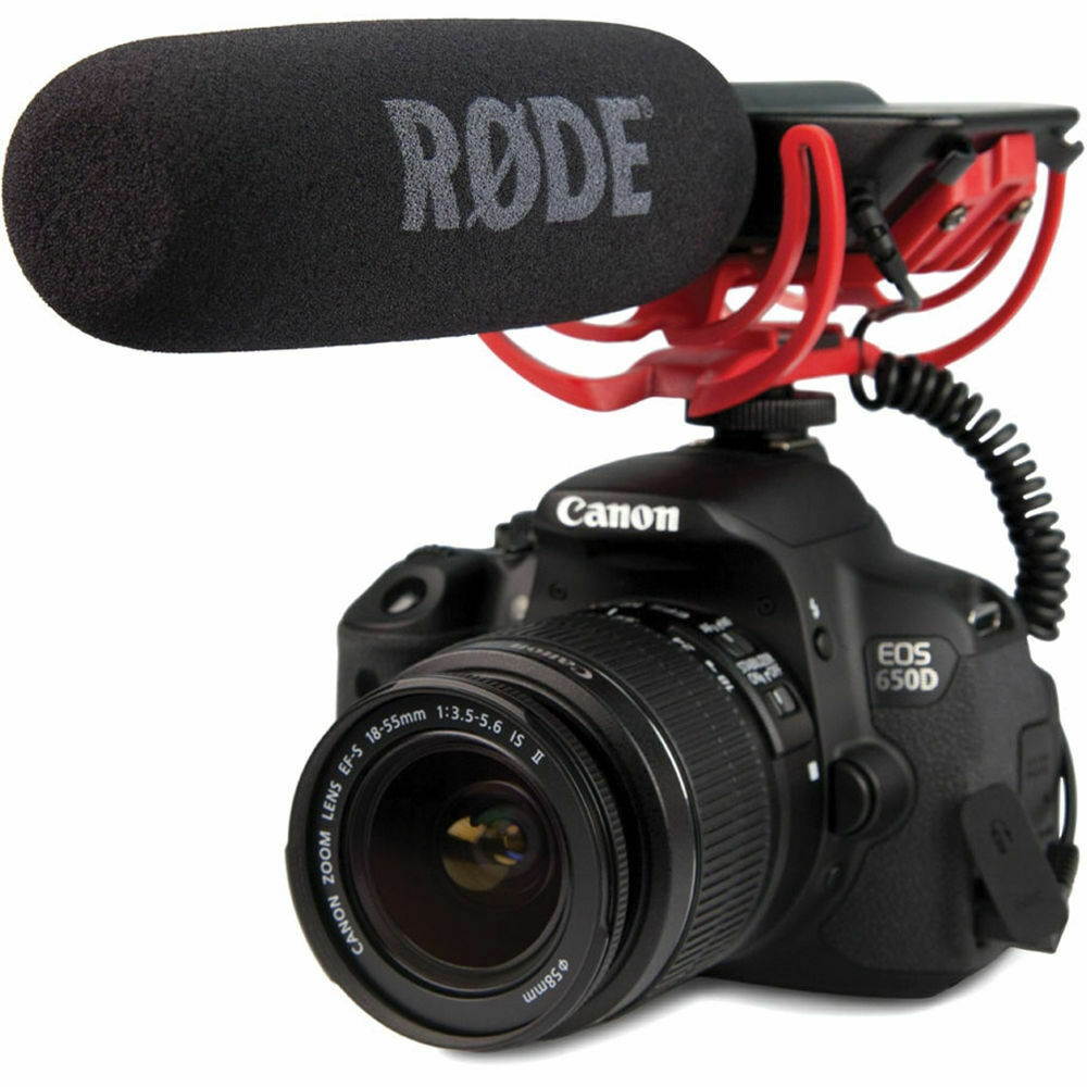 Rode Microphones VideoMic with Rycote Lyre Suspension System #VIDEOMIC-R