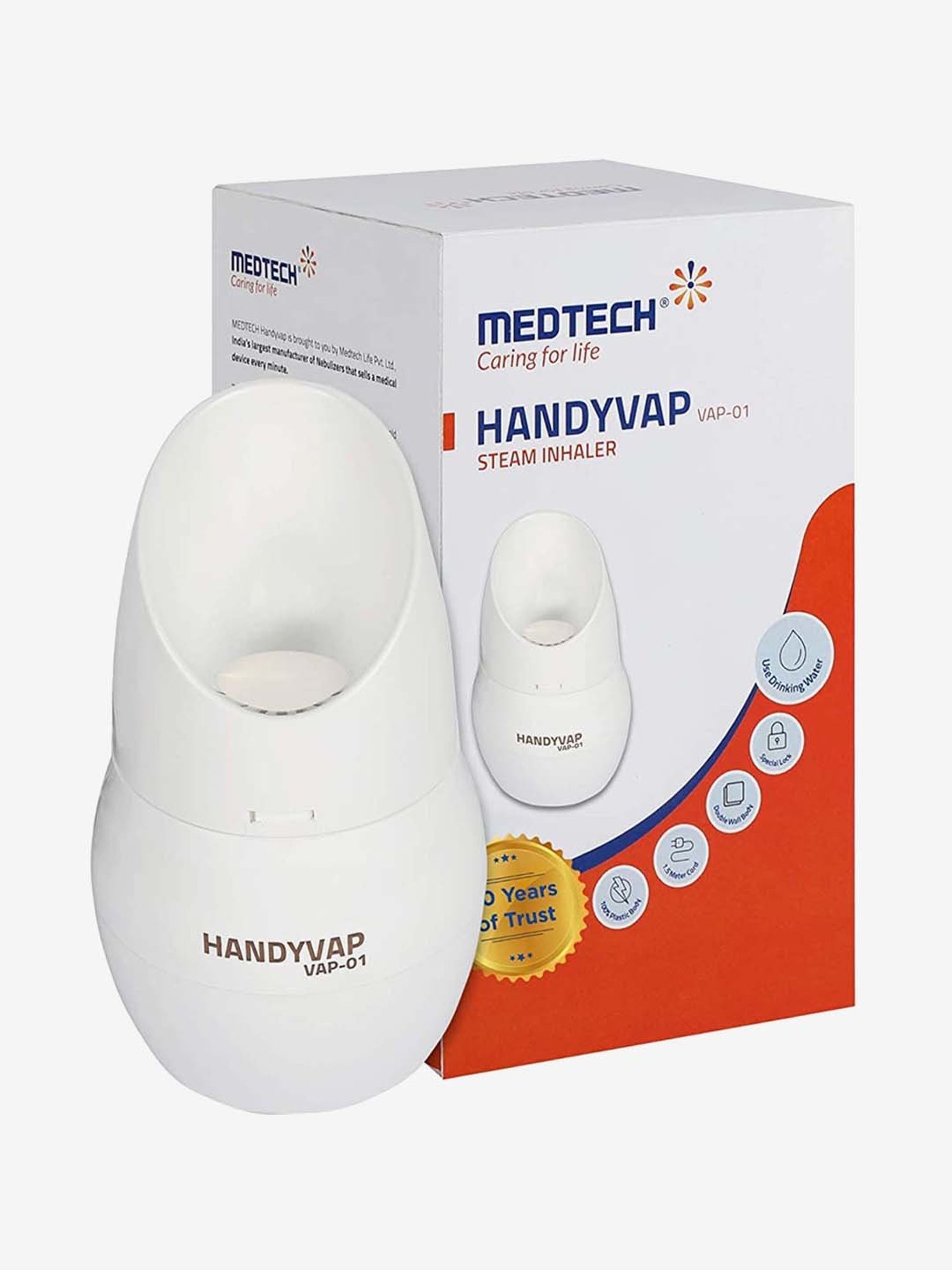 Medtech VAP 01 Handyvap Steam Inhaler (White)
