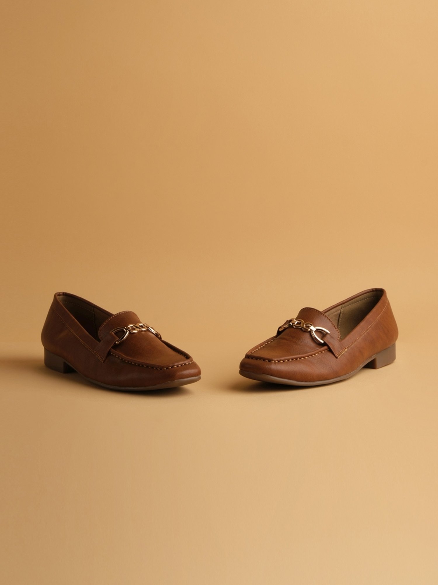 Eridani Women's Lucifer Tan Loafers