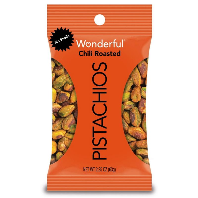 Wonderful Pistachio No Shells Chili Roasted - 2.25oz