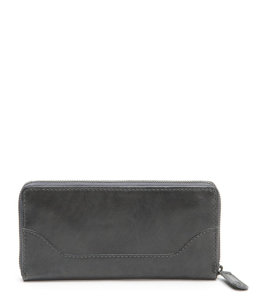 Frye Melissa Leather Zip Wallet