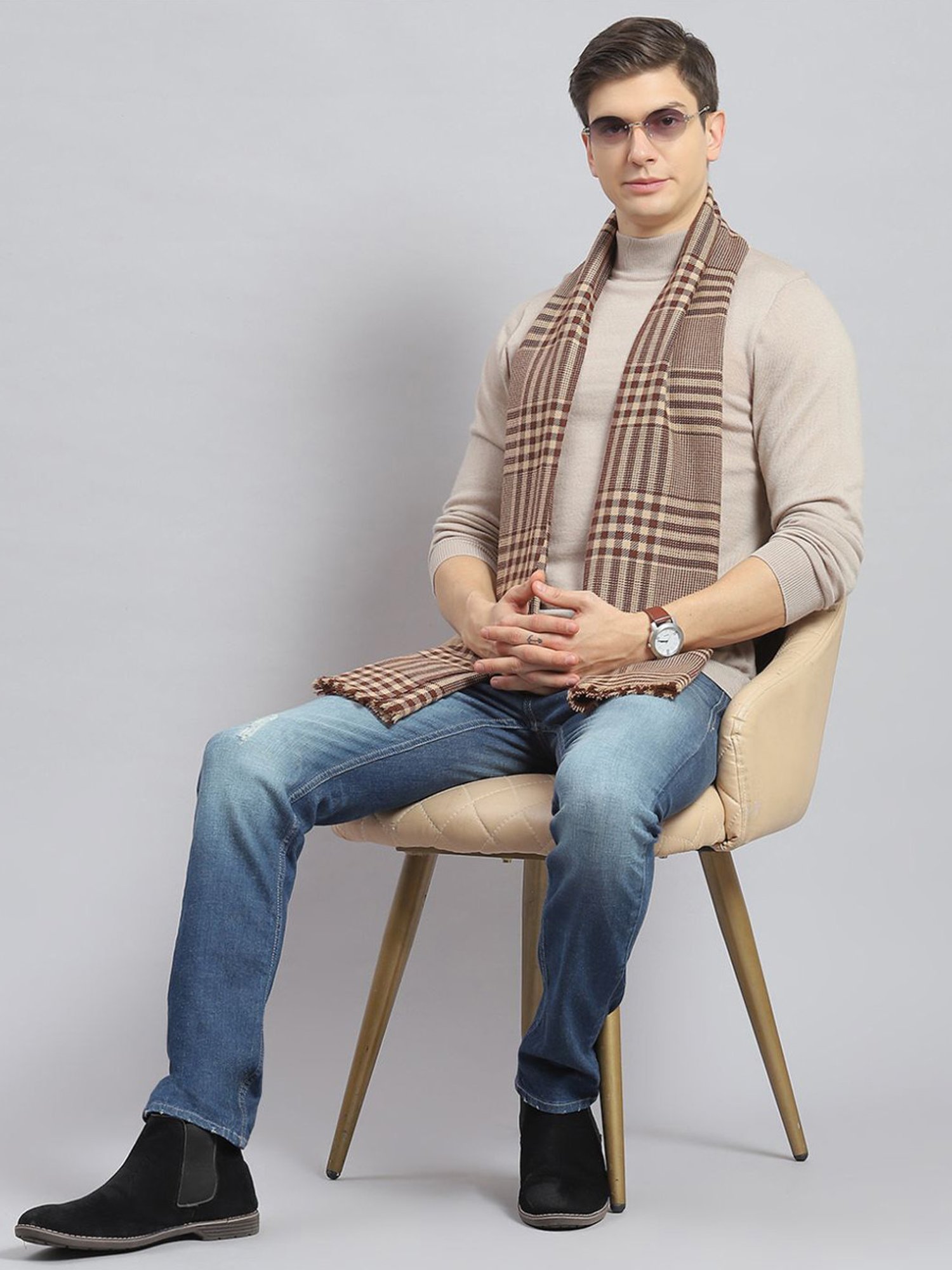 Monte Carlo Brown Checks Muffler