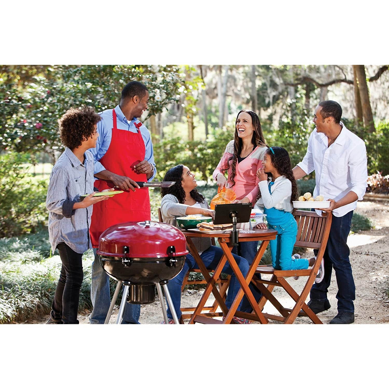 On-Stage TCM9261 Quick Release Tablet Mount with Snap-On Case for iPad Mini, Black