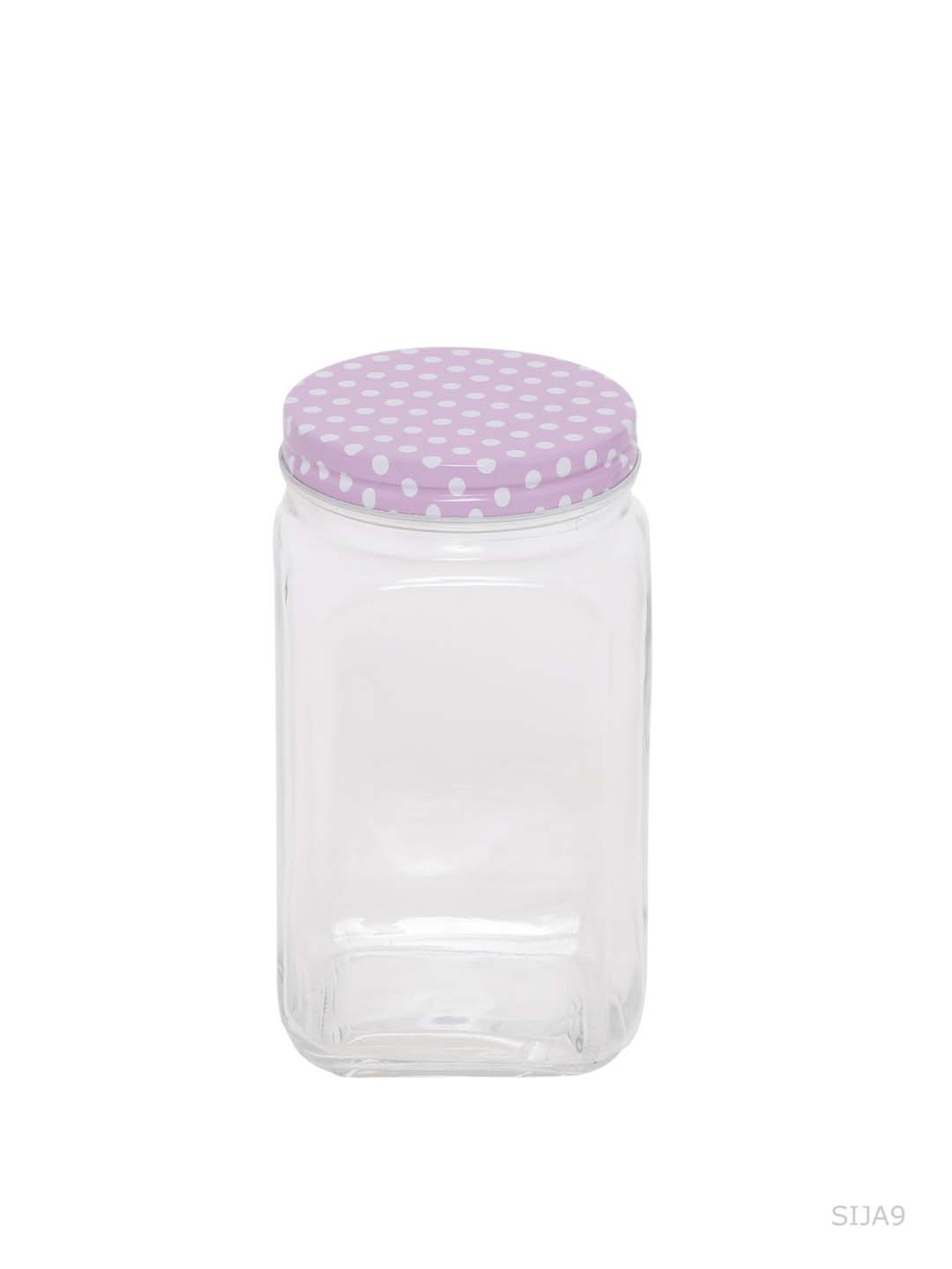 Goodhomes Transparent Glass Storage Jars (1000 ml) - Set of 4