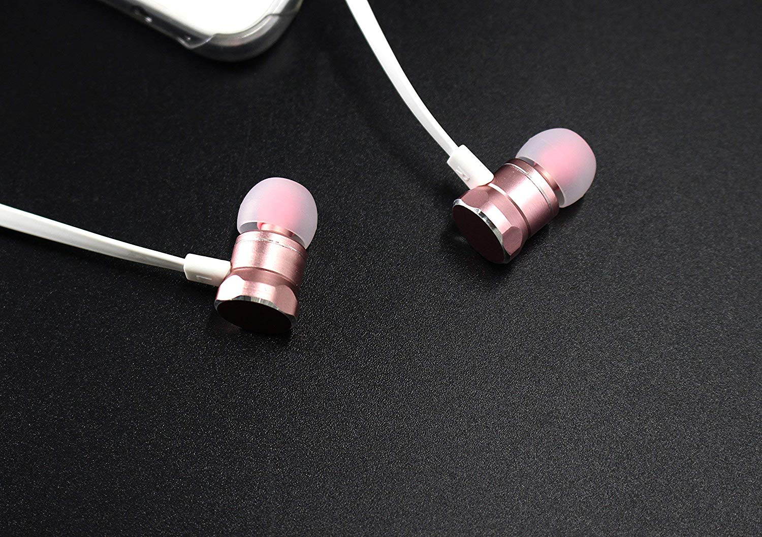 Headphones Earphone, Bluetooth  Wireless Earbuds Sweatproof Earphones Magnetic Attraction Stereo Earphones for Running Workout Gym Noise Cancelling