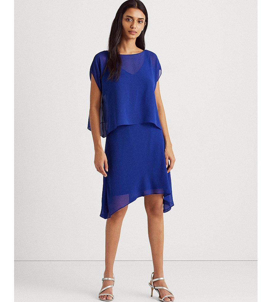 Sugarlips Animal Print Tie Sleeve Ruffle Hem Mini Dress