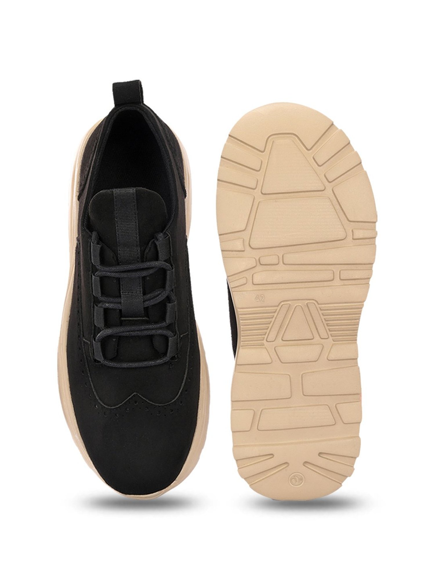 Hoversole Men's Gravity Black Casual Sneakers