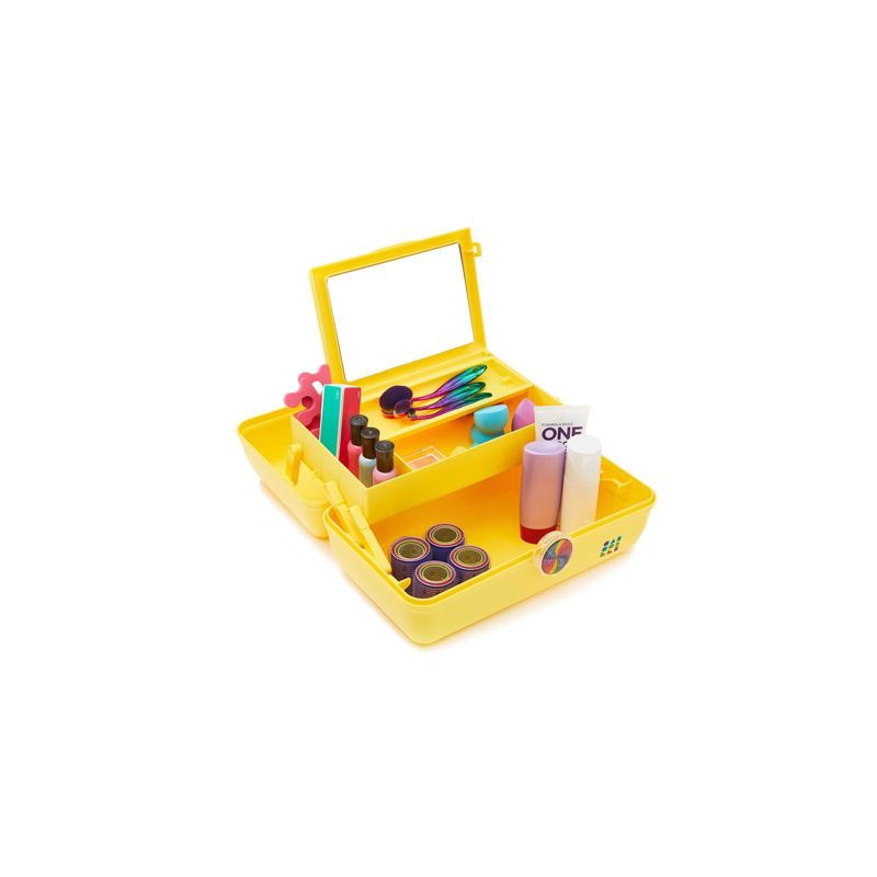Caboodles On The Go Girl Case - Bright Yellow