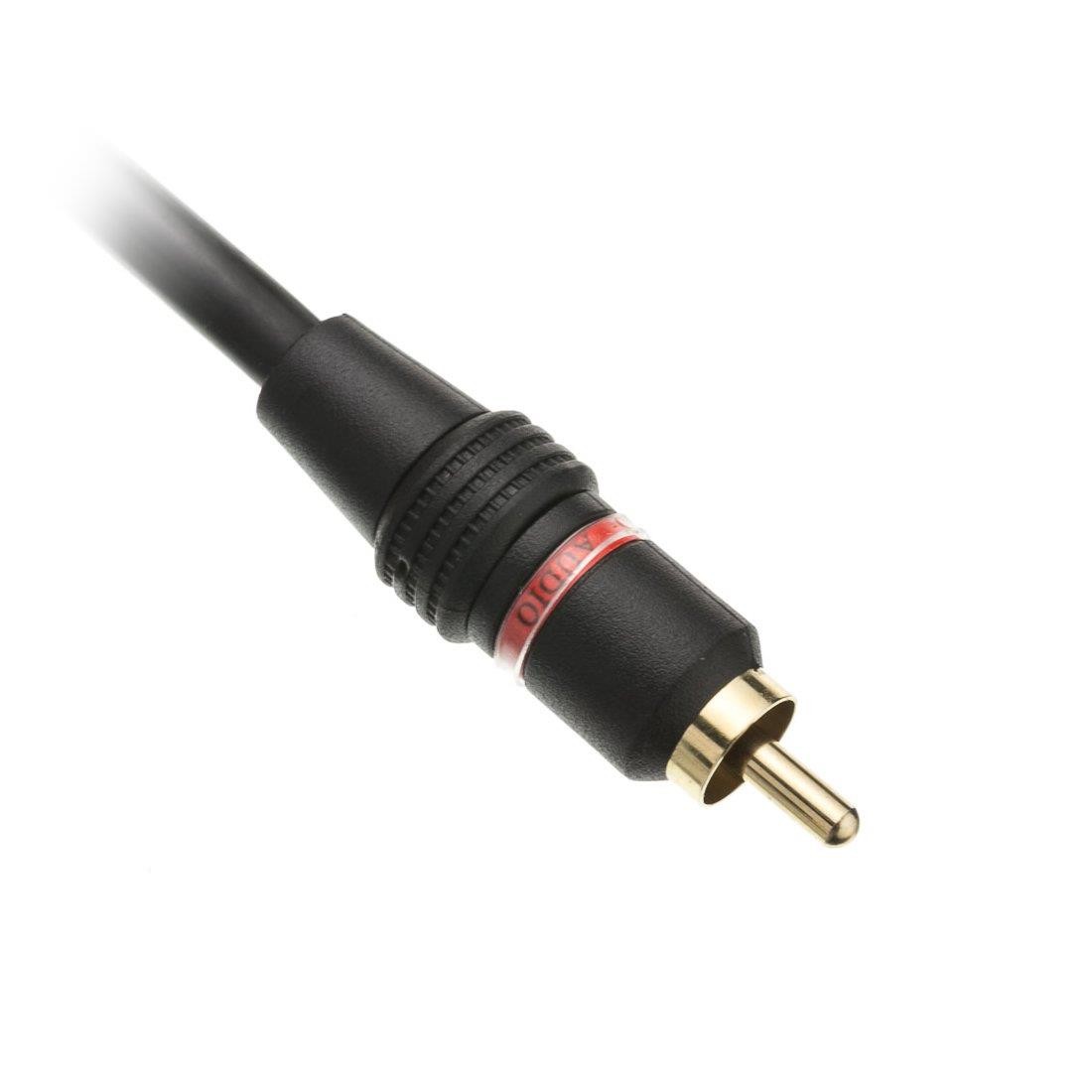 CableWholesale 6-Feet 2 RCA Male/2 RCA Male Audio Cable (10R2-02106)