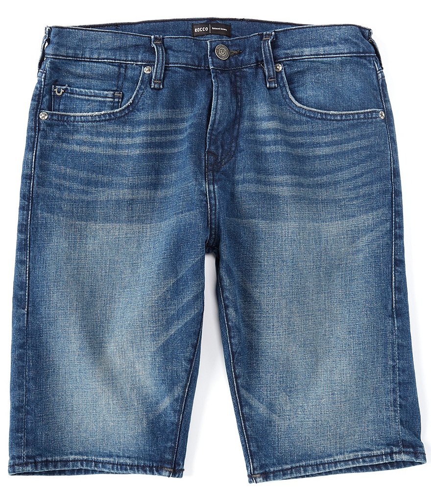True Religion Slim-Fit Rocco Renegade 11#double; Inseam Denim Short