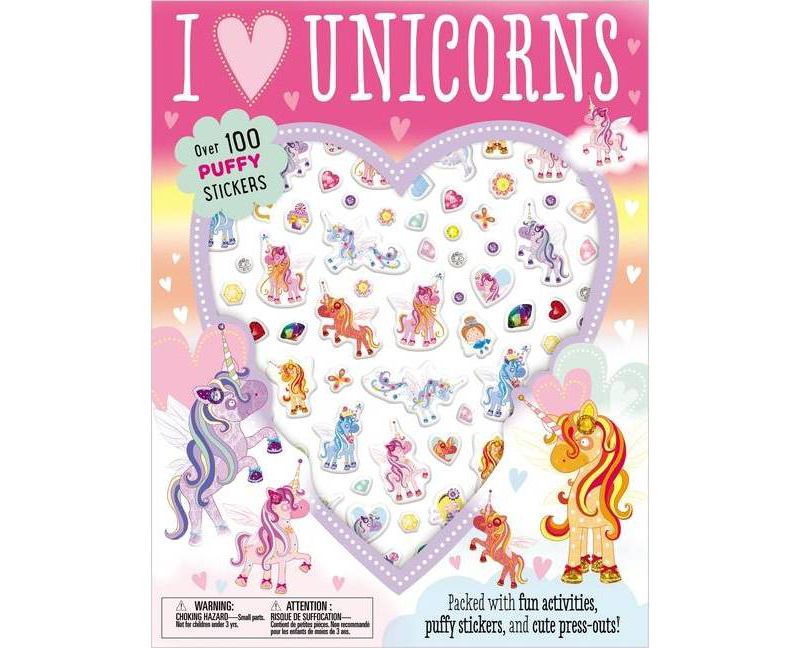 I Love Unicorns - by MBI (Hardcover)