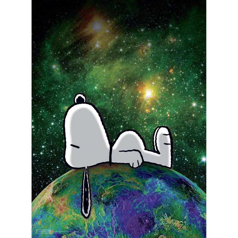 Ceaco Peanuts: Snoopy on Earth Jigsaw Puzzle - 100pc