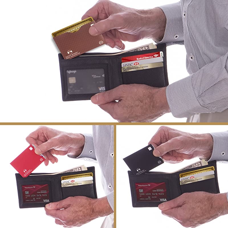 RFID Blocking Sleeves 14 Credit Card Holders amp 4 Passport Protectors Ultimate Premium Identity Theft Protection Sleeve Set for Men amp Women Smart Slim Design fits WalletPurse Color Versatile