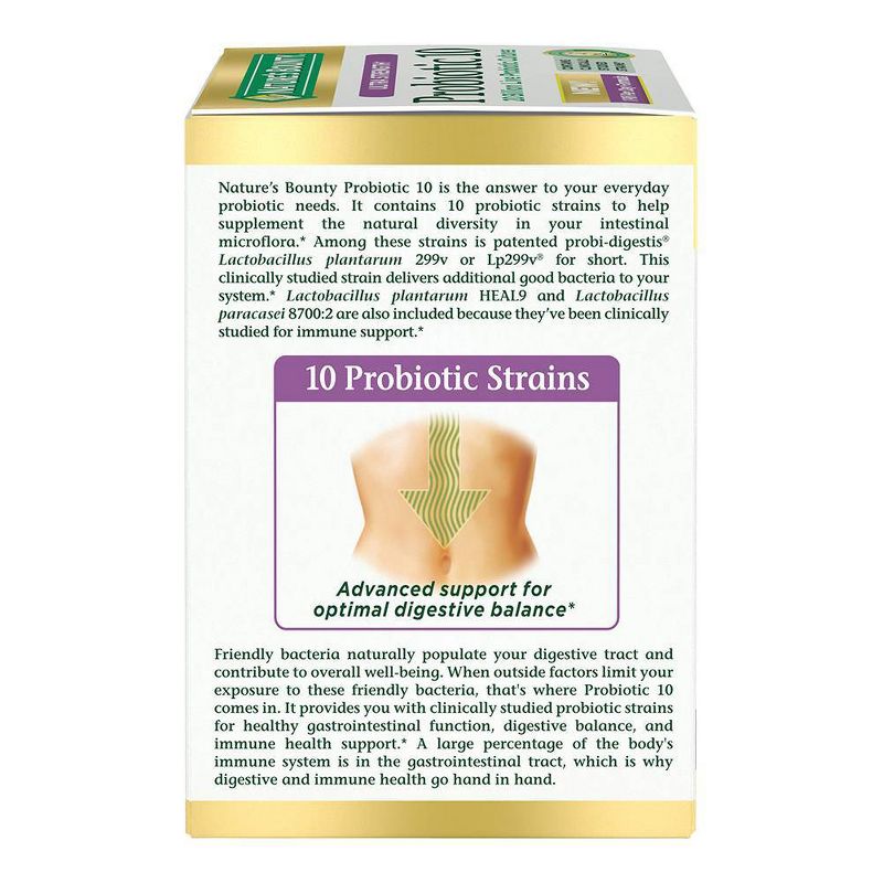 Nature's Bounty Probiotic 10 Capsule - 30ct