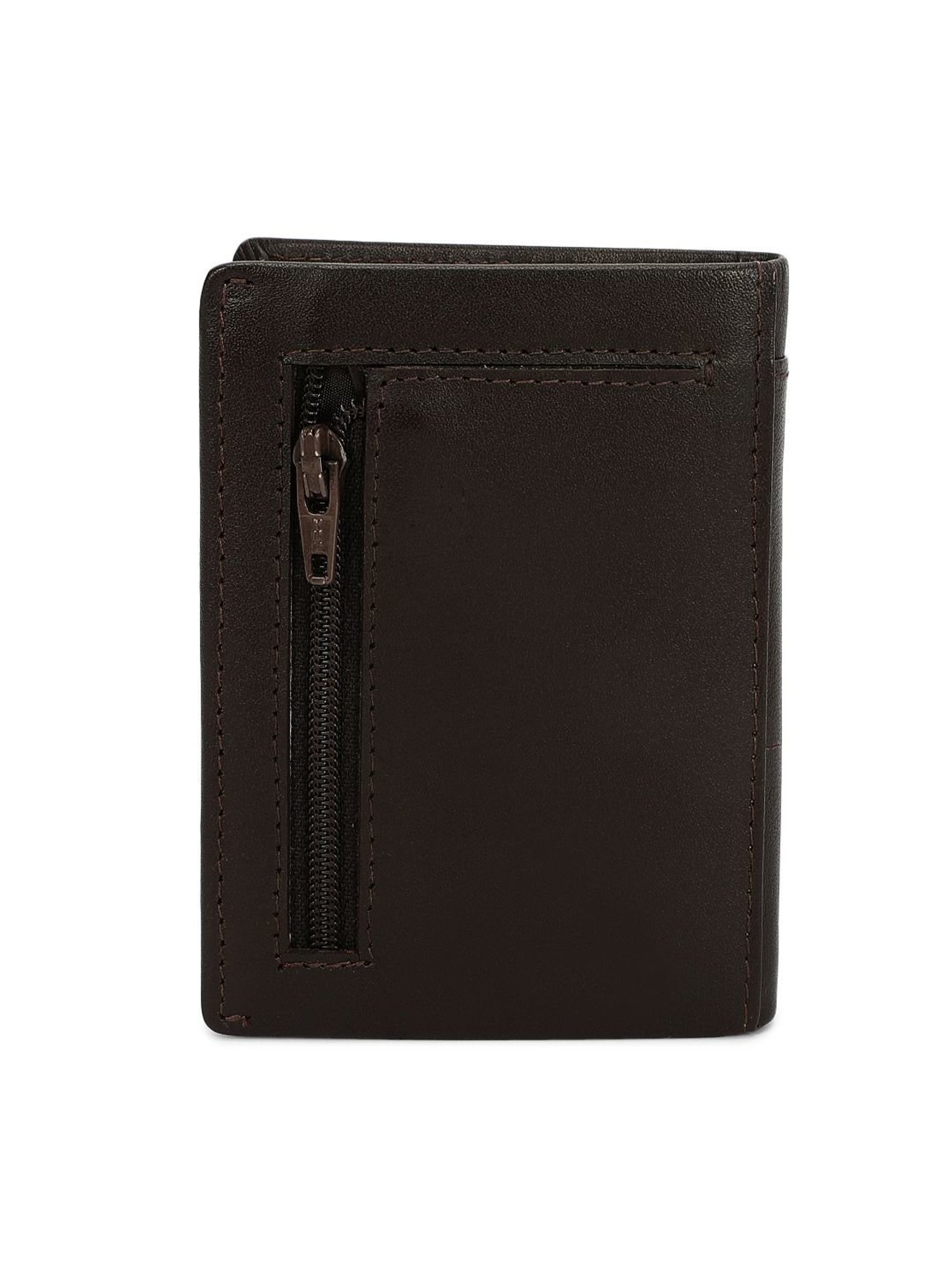 Beverly Hills Polo Club Brown Bi-Fold Wallet for Men
