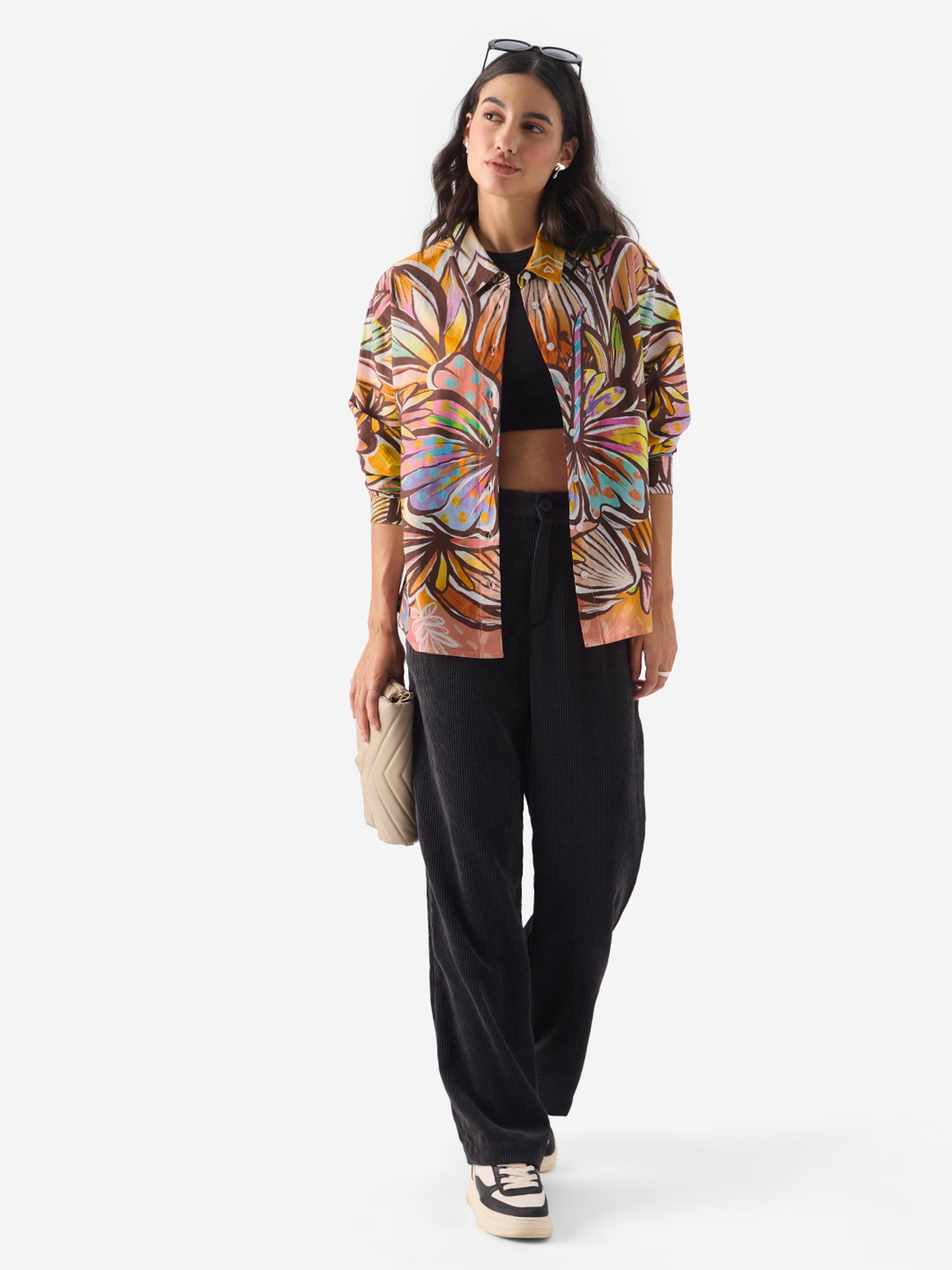 Nino Bambino Multicolor Printed Long Shirt