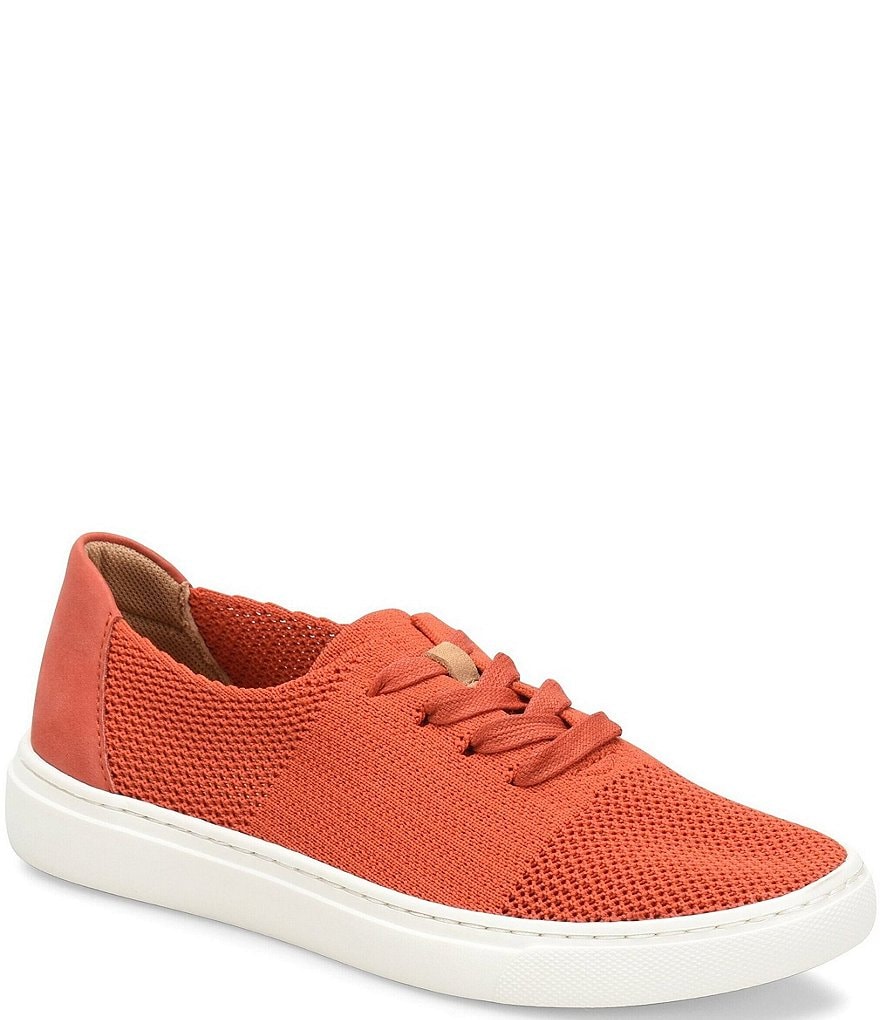 Comfortiva Trista Knit Mesh Lace Up Sneakers