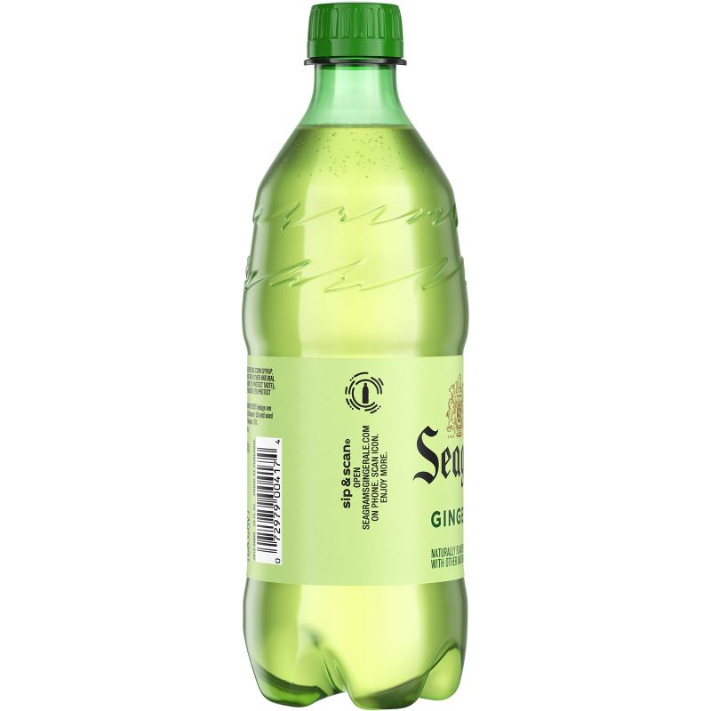 Seagram's Ginger Ale - 20 fl oz Bottle