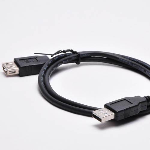 FireFold USB-EXT-15-BLK 15-Foot USB 2.0 A Male to A Female Extension Cable -Black