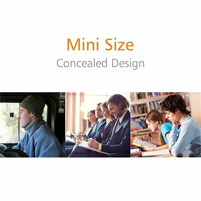 F10 Mini Bluetooth Earbud Smallest Wireless Invisible Headphone with 6 Hour Playtime Car Headset with Mic for iPhone and Android Smart Phones(One Pcs)