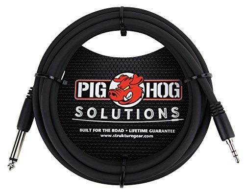 Pig Hog Solutions 3.5mm TRS to 1/4" Mono Adapter Cable (10 ft.)