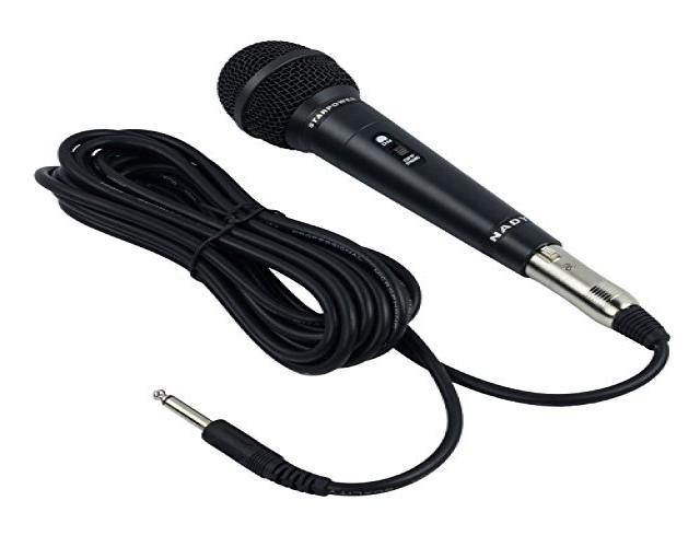 The Nady SP-4C Starpower Series is a professional performance microphone for stage and recording application.
The SP-4C is a Dynamic Microphone with a switch, cardoioid pattern and can be used for bo