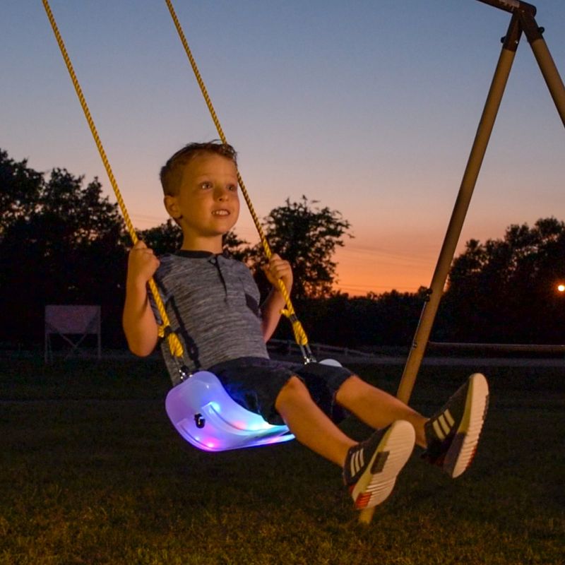 XDP Recreation XDP-75115 Firefly Outdoor LED Kids Tree Swing with Hardware