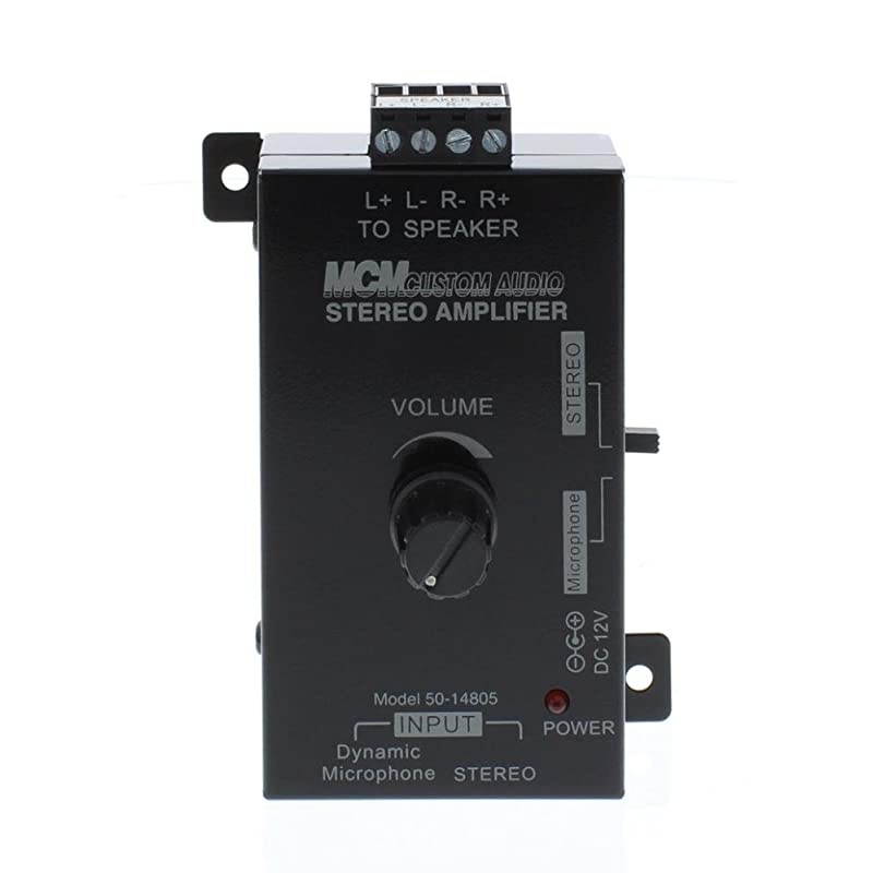 Amplifier, 30W, 2A, 12VDC, Wall