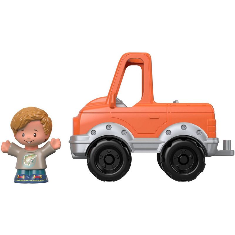 Fisher-Price Little People Help a Friend Pick Up Truck - Orange