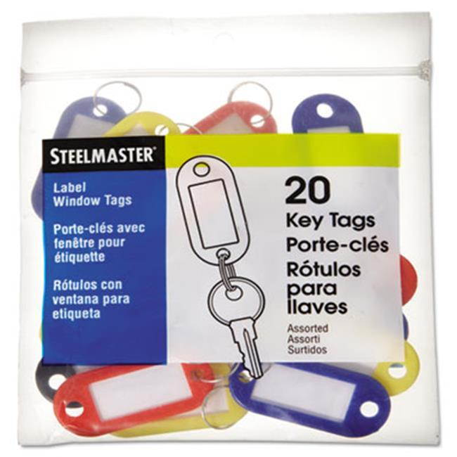 Mmf Industries Replacement Key Tags 20 Tags 1/8"X7/8"X1-15/16" Assorted
