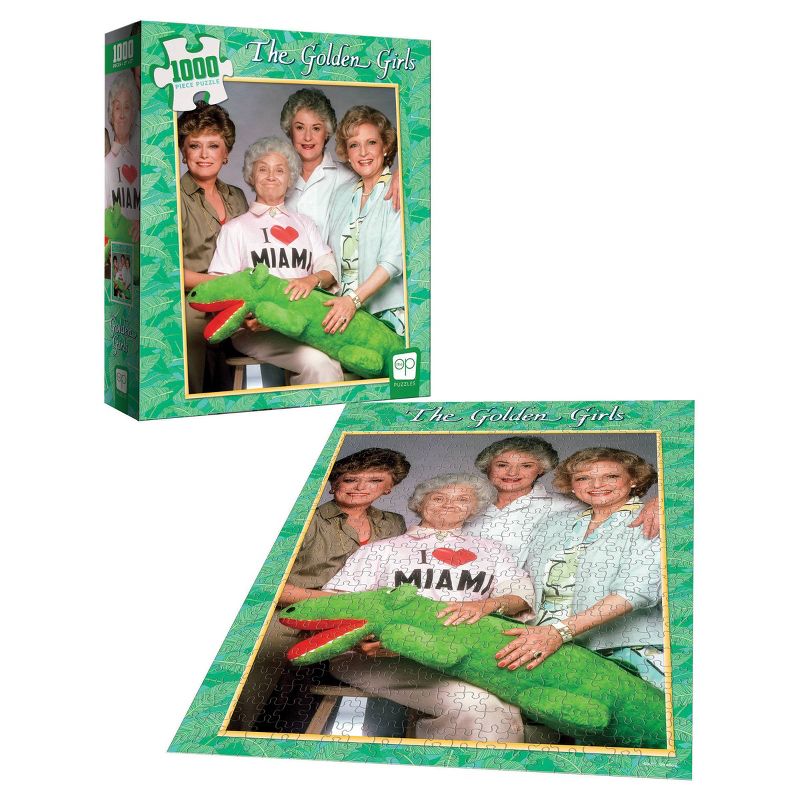USAopoly Golden Girls: I Heart Miami Jigsaw Puzzle - 1000pc