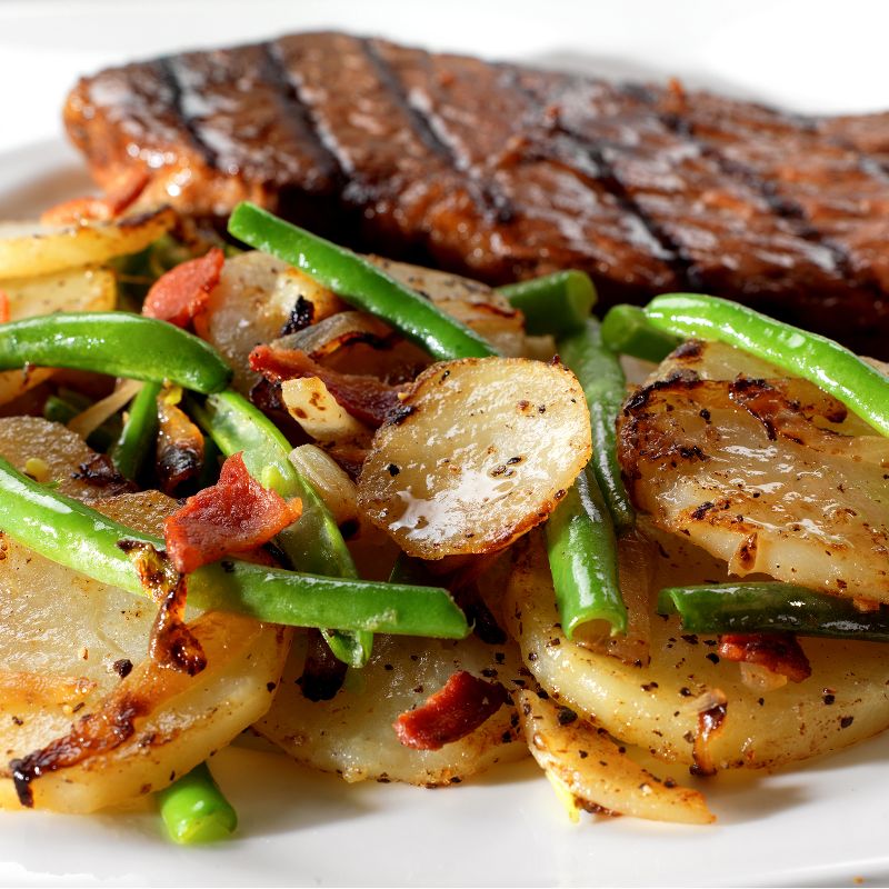 Augason Farms Dehydrated Potato Slices Shreds Certified Gluten Free Emergency Bulk Food Storage 4-Gallon Pail 68 Servings