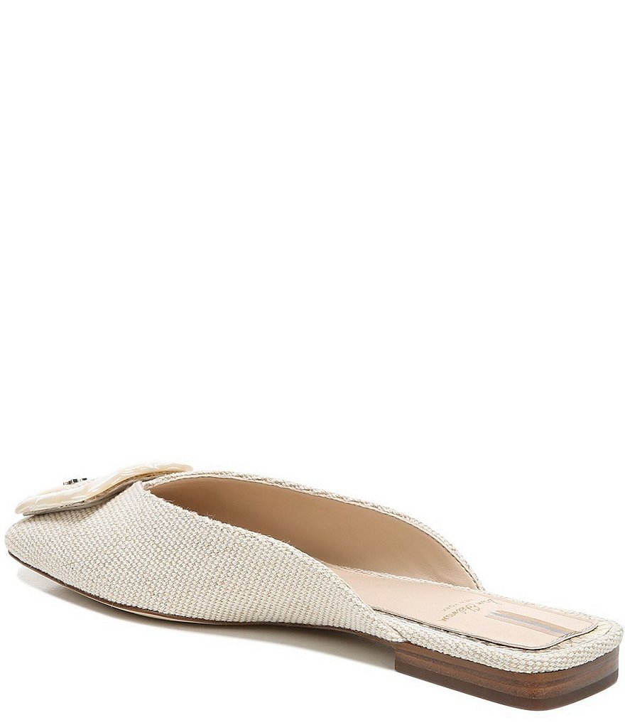 Sam Edelman Lavina Fabric Bit Buckle Mules