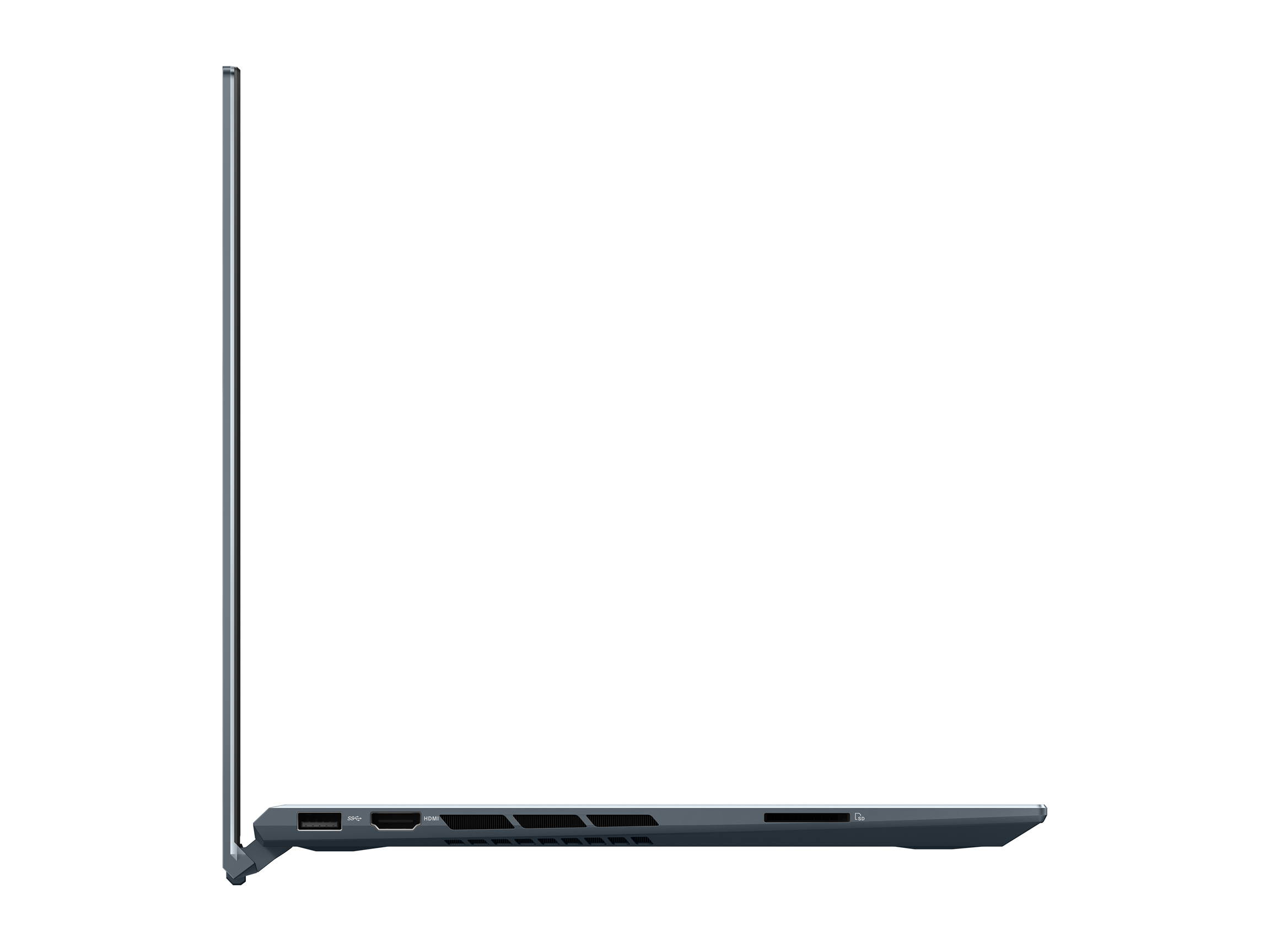 ASUS ZenBook Pro 15 OLED Ultra-Slim Laptop 15.6" 4K UHD OLED NanoEdge Bezel Touch Display, Intel Core i7-10750H, GeForce GTX 1650 Ti, 16GB RAM, 1TB PCIe SSD, Windows 10 Pro, Pine Grey, UX535LI-IH77T