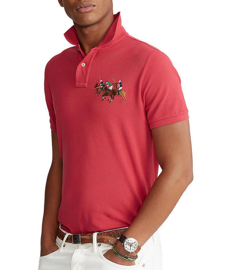 Cutter & Buck Big & Tall Prospect Textured Performance Stretch Short-Sleeve Polo Shirt